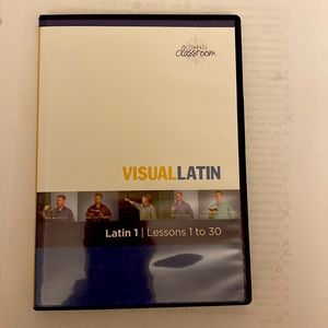 Compass Classroom Visual Latin Latin 1 Lessons 1-30 BNIB